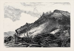 THE DISASTER ON THE GREAT INDIAN PENINSULA RAILWAY: SCENE OF THE ACCIDENT, 1869