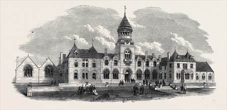 WESLEYAN METHODIST COLLEGE, HEADINGLEY, NEAR LEEDS, UK, 1869