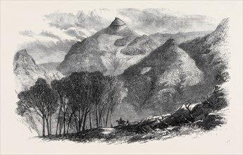 NGATAPA PAH, POVERTY BAY, NEW ZEALAND, LATELY CAPTURED FROM THE MAORIS, 1869