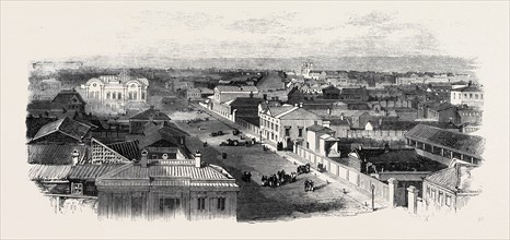 THE MAIN STREET OF IRKUTSK, SIBERIA, 1869