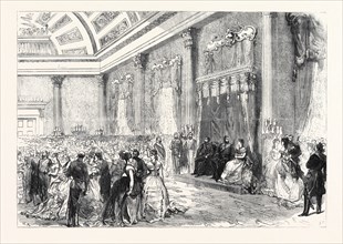 BALL AT THE BRITISH EMBASSY, CONSTANTINOPLE, IN HONOUR OF THE PRINCE AND PRINCESS OF WALES, 1869,