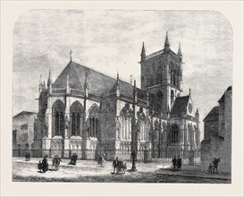 THE NEW CHAPEL OF ST. JOHN'S COLLEGE, CAMBRIDGE, UK, 1869