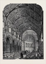 THE CHAPEL OF KING'S COLLEGE, STRAND, LONDON, UK, 1869