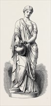 "REBECCA AT THE WELL," SCULPTURE, BY W.H. REINHART, 1869