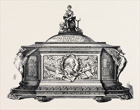 CASKET PRESENTED TO MR. GLADSTONE ON HIS BIRTHDAY, 1880