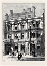 NEW BUILDING OF THE CITY CARLTON CLUB IN ST. SWITHIN'S LANE, LONDON, 1880