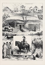 A NEW SETTLEMENT IN MINNESOTA, AMERICA, 1880