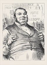 ELECTION SKETCHES: "MEASURES, NOT MEN", 1880