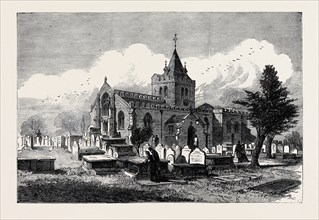 HAWARDEN CHURCH, 1880