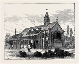 CHURCH OF ST. MICHAEL AND ALL ANGELS, BEDFORD PARK, CHISWICK, LONDON, 1880