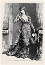 MADAME MODJESKA AS CONSTANCE, IN "HEARTSEASE," AT THE ROYAL COURT THEATRE, LONDON, 1880; "I take