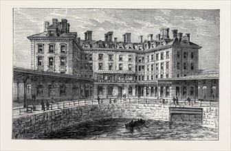 THE NEW HOTEL AND RAILWAY TERMINUS, HOLYHEAD, 1880