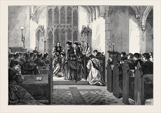 CONFIRMATION BY THE BISHOP OF LONDON AT THE BROMPTON HOSPITAL FOR CONSUMPTION, 1874
