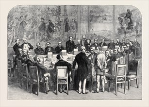 MEETING OF THE FRENCH COMMISSION OF THIRTY AT VERSAILLES, FRANCE, 1874