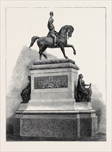 STATUE OF THE LATE PRINCE CONSORT IN HOLBORN CIRCUS, 1874