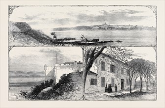 THE ISLAND AND FORT OF ST. MARGUERITE, THE PRISON OF EX-MARSHAL BAZAINE, 1874