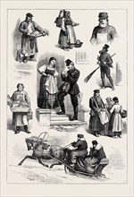 SKETCHES FROM ST. PETERSBURG, RUSSIA, 1874