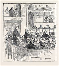BARON AMPHLETT BEING ADMITTED A SERJEANT-AT-LAW, 1874