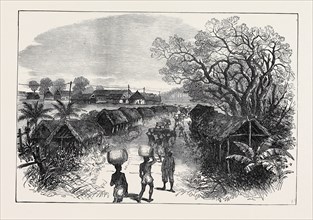 THE ASHANTEE WAR: INQUABIM, THE FIRST STATION ON THE ROAD TO THE PRAH, 1874