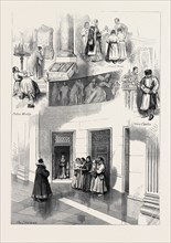 THE ROYAL MARRIAGE IN RUSSIA: SKETCHES IN ST. ISAAC'S CHURCH, ST. PETERSBURG, 1874