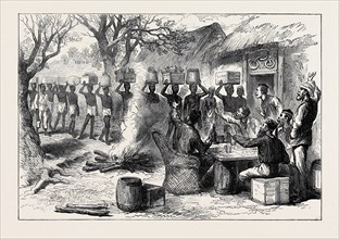 THE ASHANTEE WAR: ARRIVAL OF STORES, 1874