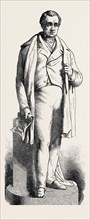 MARBLE STATUE OF THE LATE GEORGE STEPHENSON, BY E.H. DAILY, R.A.; TO BE PLACED IN THE EUSTON