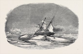 PERILOR'S POSITION OF "THE ISABEL" IN THE ICE, OFF TALBOT INLET; THE SEARCH FOR SIR JOHN FRANKLIN