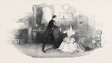 SCENE FROM THE NEW PLAY OF "ANNE BLAKE," AT THE PRINCESS' THEATRE