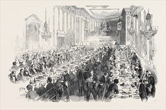 DINNER AT DEE'S HOTEL, BIRMINGHAM, TO CELEBRATE THE PASSING OF THE PATENT LAW AMENDMENT ACT, 1852