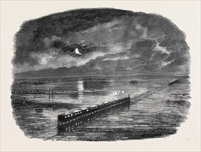 FLOOD ON THE GREAT NORTHERN RAILWAY, BETWEEN DARLINGTON AND FERRY-HILL STATIONS