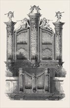 THE ORGAN AT ST. JAMES'S CHURCH, PICCADILLY, ORIGINALLY CONSTRUCTED FOR KING JAMES II.