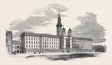 GUY'S HOSPITAL, SOUTHWARK, NEW BUILDINGS, 1852