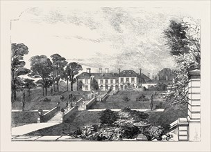 GLOSSOP HALL, DERBYSHIRE, 1852