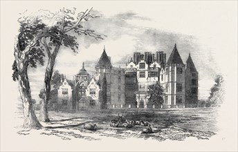 WESTWOOD, NEAR DROITWICH, THE SEAT OF THE RIGHT HON. SIR JOHN SOMERSET PAKINGTON, M.P., 1852