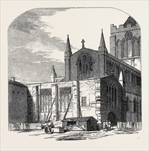 LADY CHAPEL OF HEXHAM CHURCH, PROPOSED FOR RESTORATION, 1852