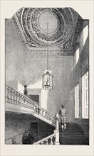 THE GRAND STAIRCASE AT HOLYROOD PALACE