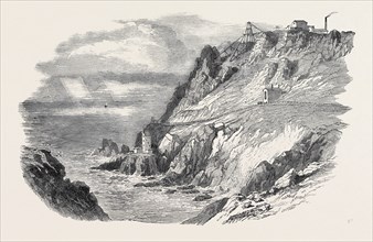 THE BOTALLACK MINE CORNWALL, 1852