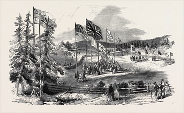 COMMENCEMENT OF THE ST. ANDREW'S AND QUEBEC RAILWAY, 1852