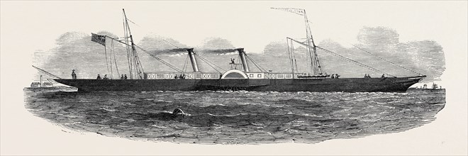 THE "WAVE QUEEN" STEAMER, 1852