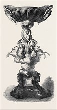 THE GOODWOOD RACE PRIZE PLATE: THE CHESTERFIELD CUP, FRENCH DESIGN, "APOLLO AND VICTORY", 1852