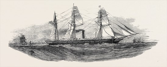THE SCREW STEAMSHIP "SYDNEY," BUILT FOR THE AUSTRALIAN ROYAL MAIL STEAM NAVIGATION COMPANY, 1852