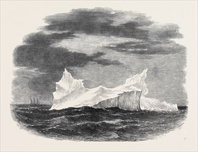 ICEBERG PASSED BY THE SHIP "NORTHUMBERLAND," ON HER PASSAGE ROUND CAPE HORN, 1852