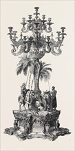 PRIZE CANDELABRUM MANUFACTURED BY MESSRS. GARRARD, 1852