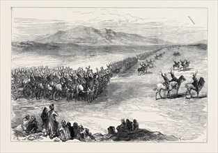 THE AFGHAN WAR: THREE CHEERS FOR THE QUEEN, NEW YEAR'S DAY AT JELLALABAD, 1879