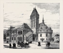 THE SHAKESPEARE MEMORIAL THEATRE, STRATFORD-ON-AVON, 1879