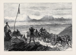 THE AFGHAN WAR: FIRST VIEW OF CANDAHAR, 1879