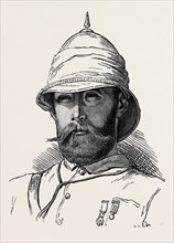 MAJOR P.L.N. CAVAGNARI, C.S.I., POLITICAL OFFICER WITH THE PESHAWUR FIELD FORCE, 1879