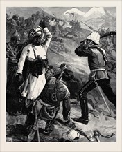THE AFGHAN WAR: AN INCIDENT IN THE BATTLE OF FUTTEHAD, APRIL 2, 1879