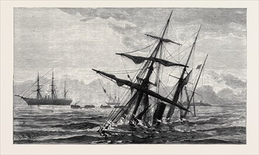 WRECK OF THE CLYDE TRANSPORT AT THE CAPE OF GOOD HOPE, 1879