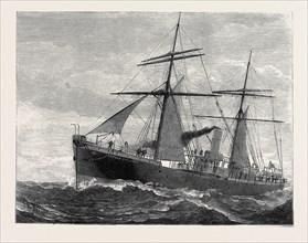 THE NEW INDIAN TELEGRAPH-SHIP PATRICK STEWART, 1879